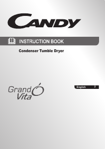 Manual Candy GVC D91WB-80 Dryer