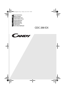 Bedienungsanleitung Candy CDC 268EX Trockner