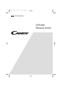 Handleiding Candy CDC 266 Wasdroger