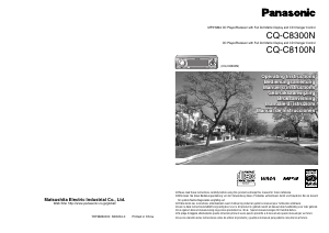 Handleiding Panasonic CQ-C8100N Autoradio