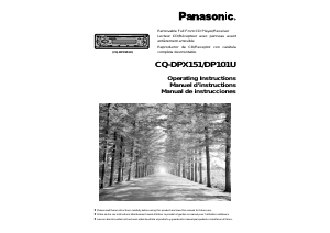 Handleiding Panasonic CQ-DPX101U Autoradio