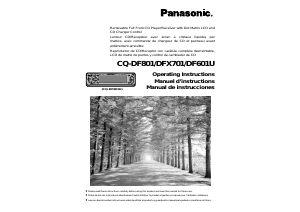Handleiding Panasonic CQ-DF601U Autoradio