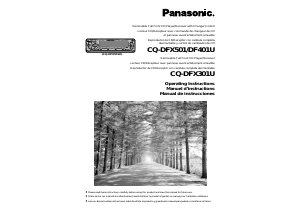 Bruksanvisning Panasonic CQ-DFX501U Bilradio