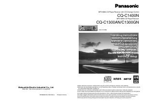 Handleiding Panasonic CQ-C1300AN Autoradio