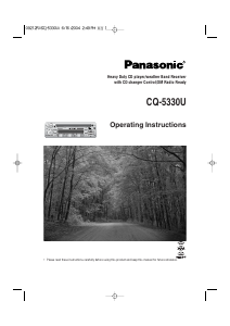 Handleiding Panasonic CQ-5330U Autoradio