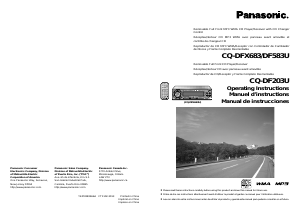 Handleiding Panasonic CQ-DF583U Autoradio
