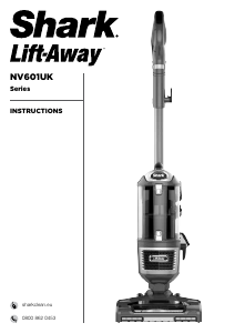 Handleiding Shark NV601UKT Lift-Away Stofzuiger