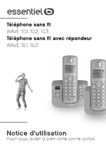 Mode d’emploi Essentiel B Wave 10.1 Téléphone sans fil