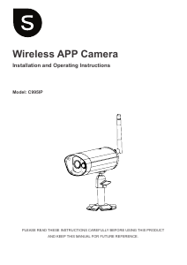 Bruksanvisning Smartwares C995IP IP Kamera