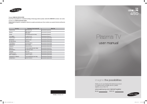 Manual Samsung PL42B450B1 Televisor plasma