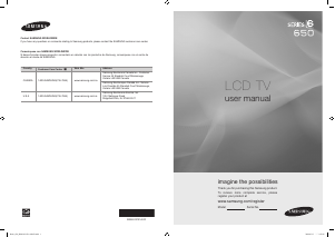 Bruksanvisning Samsung LN19B650T6D LCD TV