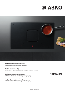 Brugsanvisning Asko HIHM934M Kogesektion