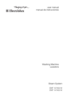 Handleiding Electrolux EWF147450W Wasmachine