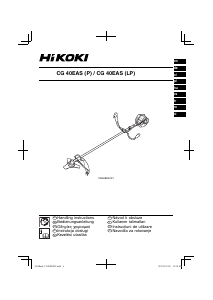 Priročnik Hikoki CG 40EAS(P) Kosilnica z nitko