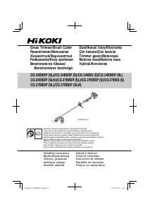 Návod Hikoki CG 24EBSP(SL) Strunová kosačka