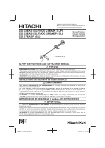 Mode d’emploi Hitachi CG 22EAS(SLP) Coupe-herbe