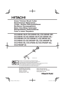 Mode d’emploi Hitachi CG 24EAS(SL) Coupe-herbe