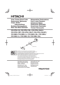 Bedienungsanleitung Hitachi CG 27EJ Rasentrimmer