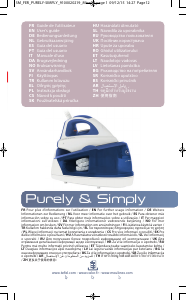 Посібник Tefal SV5022E0 Purely & Simply Праска