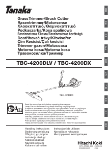 Instrukcja Tanaka TBC-4200DX Podkaszarka do trawy