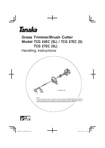 Bruksanvisning Tanaka TCG 24EC(SL) Grästrimmer