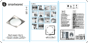 Bruksanvisning Smartwares 10.056.34 Lampa