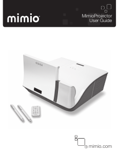 Bruksanvisning Mimio MimioProjector Projektor