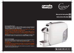 Manual Caffitaly Pingo Doce Máquina de café expresso