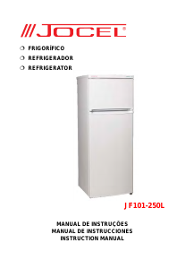 Bruksanvisning Jocel JF101-250L Kyl-frys