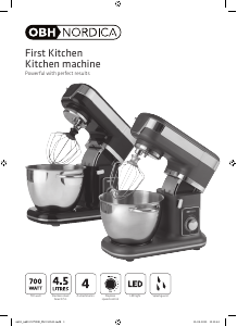 Brugsanvisning OBH Nordica 6683 First Kitchen Køkkenmaskine