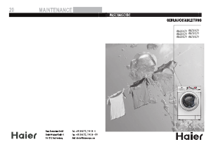 Handleiding Haier HW60-1079 Wasmachine