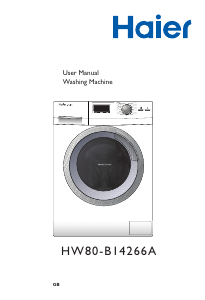Handleiding Haier HW80-B14266A Intelius 50 Wasmachine