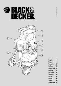Manual Black and Decker GS2200 Triturador