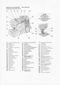 Handleiding Lewenstein 4000MC Naaimachine