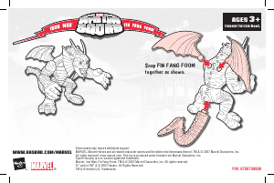 Handleiding Hasbro Iron Man Super Heroes Squad Fin Fang Foom