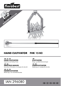 Manual Florabest IAN 296080 Cultivator