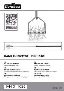 Manual Florabest IAN 311026 Cultivator