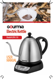 Bruksanvisning Gourmia GPK510 Vattenkokare