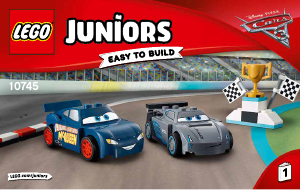 Handleiding Lego set 10745 Juniors Florida 500 finalerace