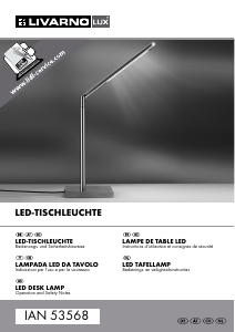 Bruksanvisning LivarnoLux IAN 53568 Lampa