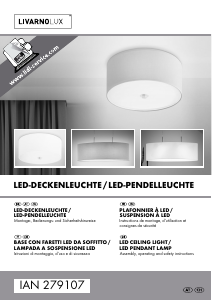 Manual LivarnoLux IAN 279107 Lamp