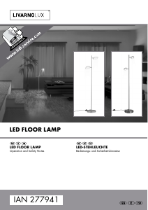 Bruksanvisning LivarnoLux IAN 277941 Lampa