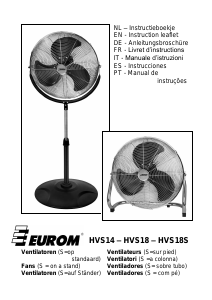 Handleiding Eurom HVF-18S Ventilator