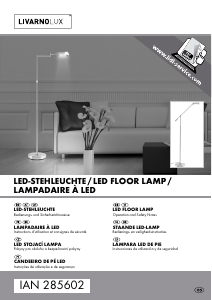 Manual LivarnoLux IAN 285602 Lamp