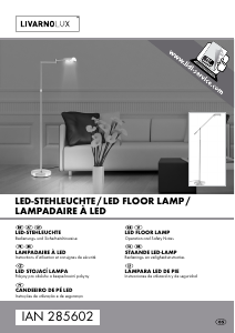 Mode d’emploi LivarnoLux IAN 285602 Lampe