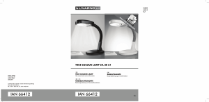 Manual LivarnoLux IAN 66412 Lamp