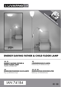 Brugsanvisning LivarnoLux IAN 74184 Lampe