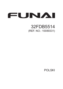 Instrukcja Funai 32FDB5514 Telewizor LED