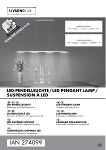 Manual LivarnoLux IAN 274099 Lamp