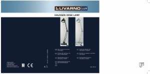Bruksanvisning LivarnoLux IAN 66076 Lampa